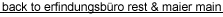 back to main erfindungsb�ro rest & maier page