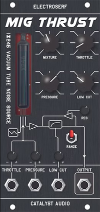Mig Thruster: Analog Vacuum Tube Noise Source
