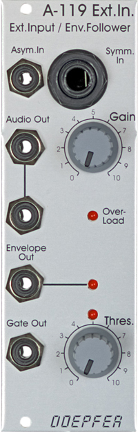 A-119 External Input / Envelope Follower