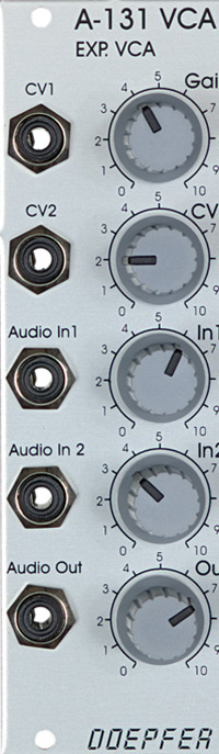 A-131 Voltage Controlled Amplifier A-131 Voltage Controlled Amplifier