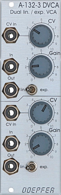 A-132-3 Dual Linear/Exponential VCA