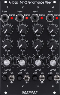 A-138P Performance Mixer: Vintage Edition