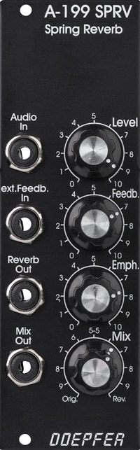 A-199 Spring Reverb: Vintage Edition A-199 Spring Reverb: Vintage Edition